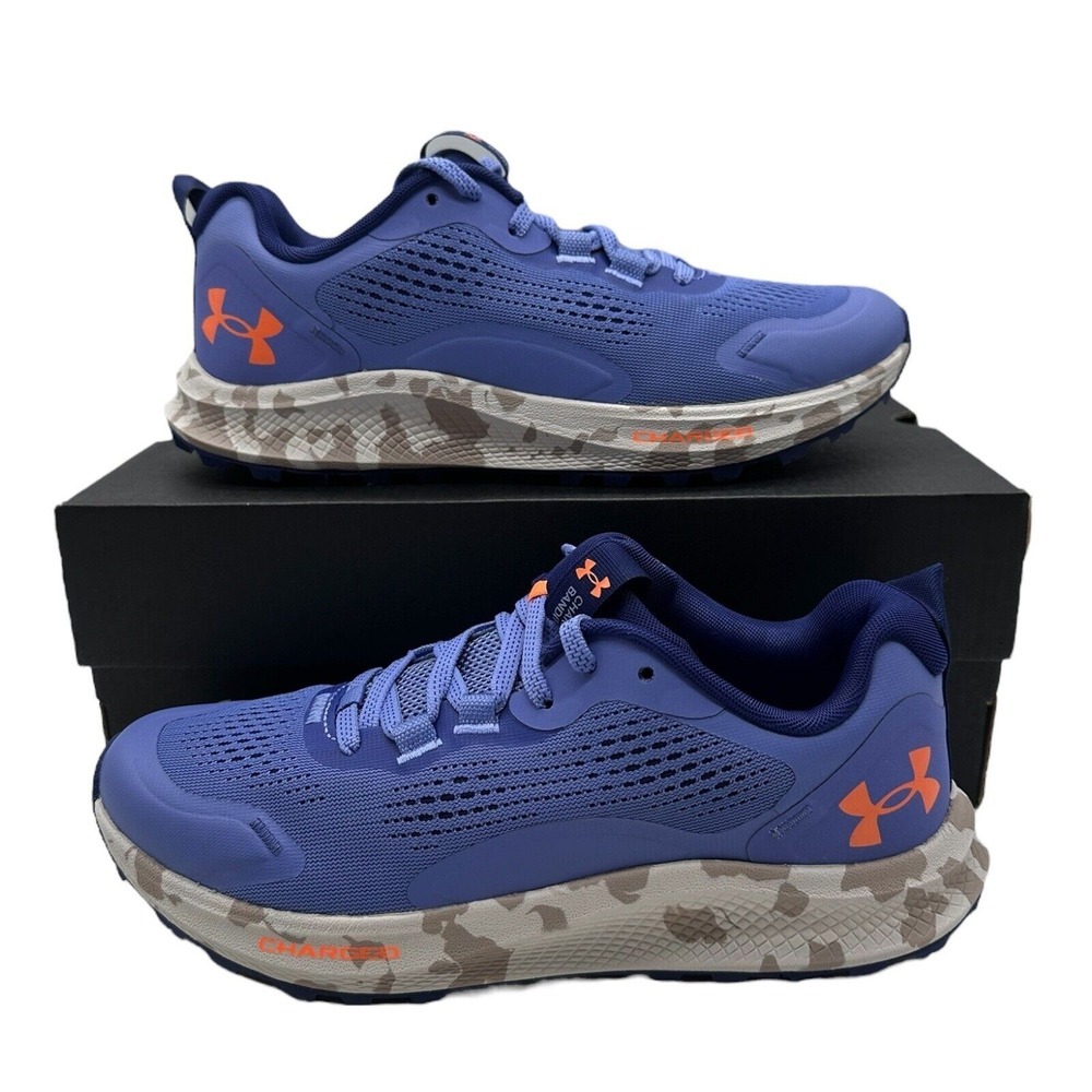 UNDER ARMOUR Charged Bandit TR 2 Running Shoe Women's‎ Size 6 Blue Purple Orange